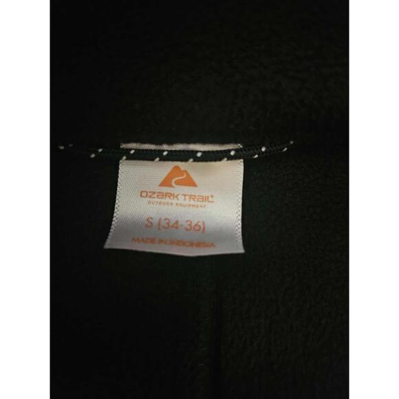 Black Fall Zip Up Coat Ozark Trail Jacket For Men Size S - Picture 4 of 5